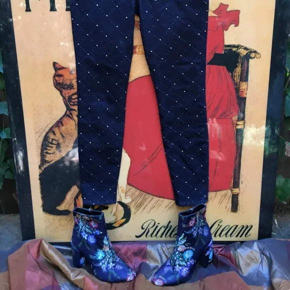 LA designed Denim of Virtue studded jeans