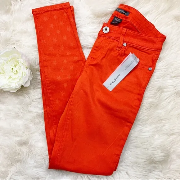 DOV Denim Of Virtue | Star Print Skinny Jeans
          
      NWT