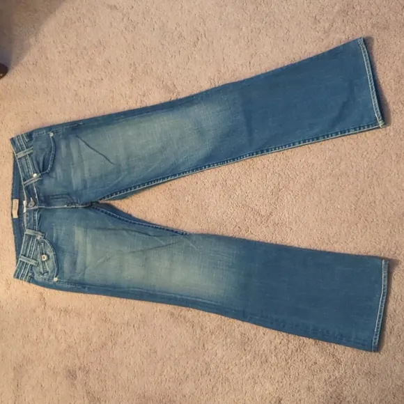 Denim Of Virtue Size 30 Womans Blue Jeans Made In Los Angeles California