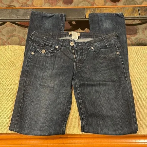 Denim of Virtue ㋛ Justice Lurex Slim Jeans ㋛ Back Flap Pockets ㋛