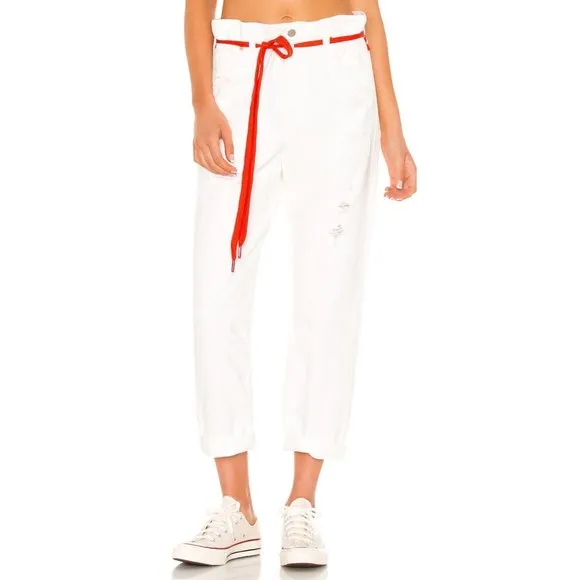 Denimist Harper Shoelace Jeans In White
          
      NWT