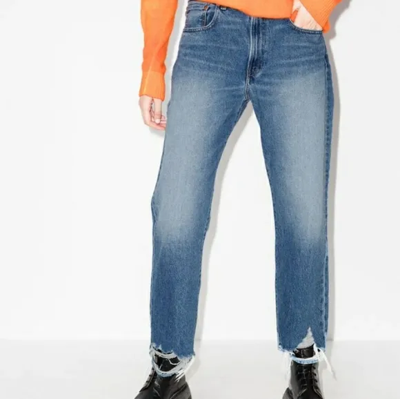 Denimist stonewashed ripped detail jeans. NWT
          
      NWT