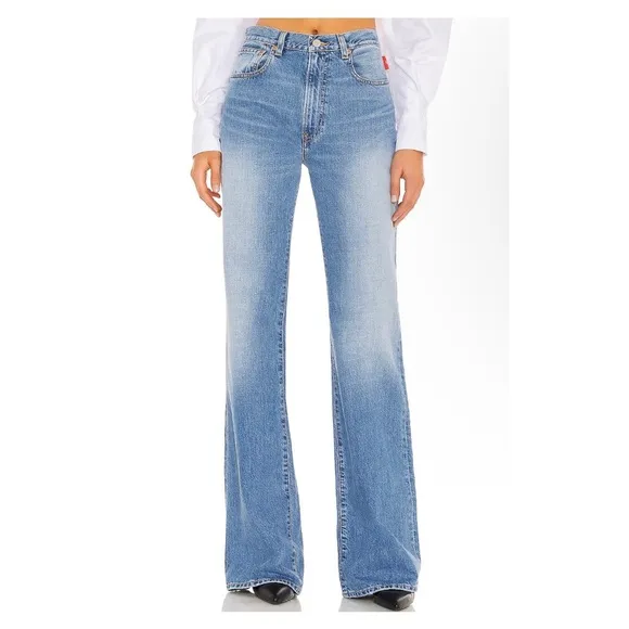 NWT REVOLVE x denimist evelyn wide leg jeans in mote
          
      NWT