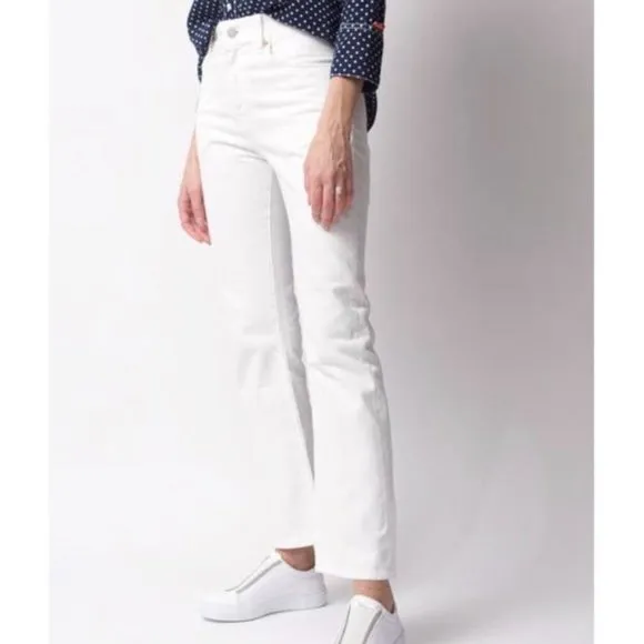 DENIMIST pierce cream straight leg jeans