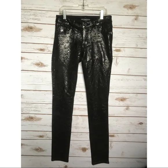  Denimocracy Anarchy Knit Black Skinny Jeans XS
          
      NWT