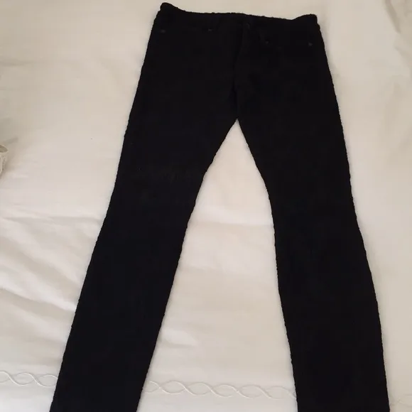 Denimocracy black lace jeans