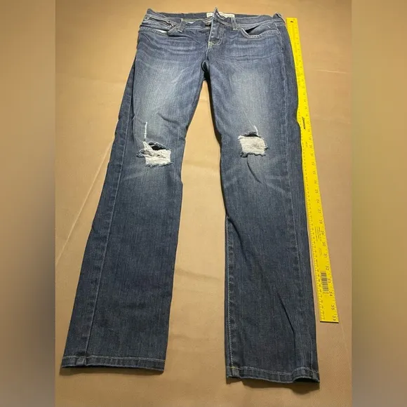 Denimocracy Jeans - Size 29 - Distressed with zipper pockets
