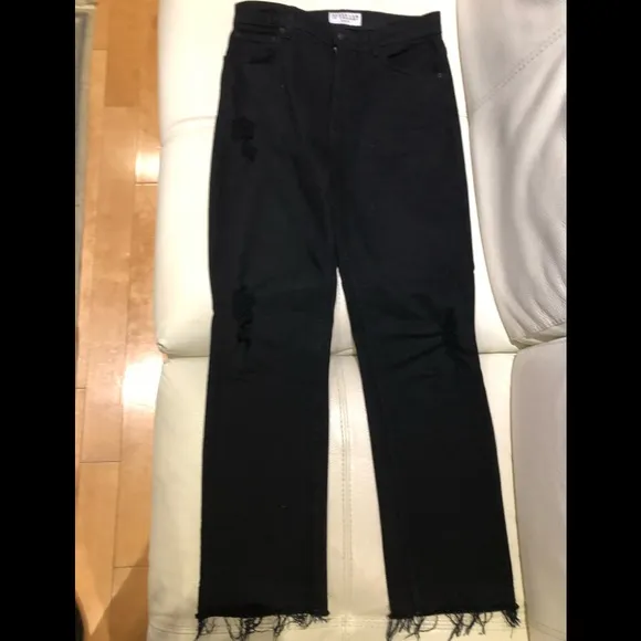 Pair of black jeans.