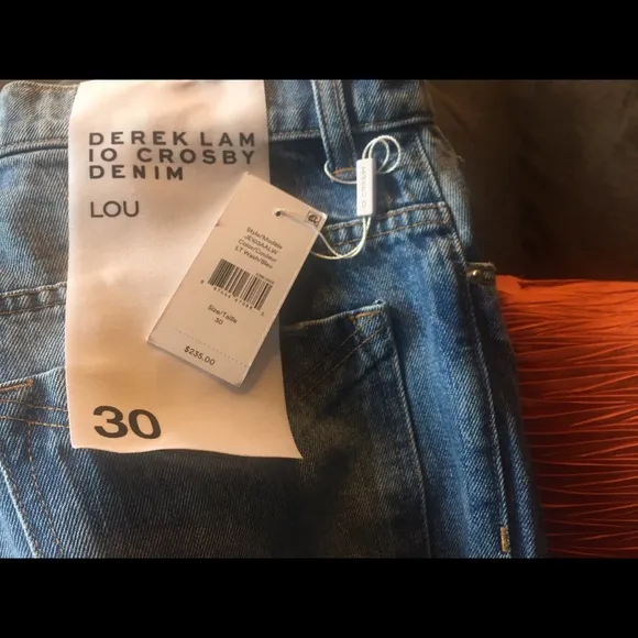 NWT! Derek Lam IO Crosby Denim Lou Size 30 Jeans
          
      NWT