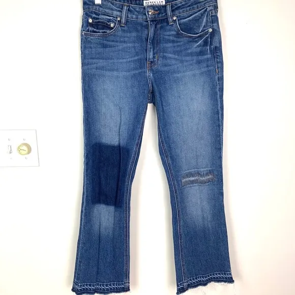 Derek Lam 10 Crosby Gia Mid Rise Jeans