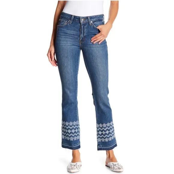 Derek Lam Jane Mid-Rise Flip Flop Flare Jeans
          
      NWT