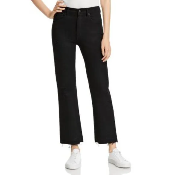 NWOT: DEREK LAM 10 CROSBY Gia Cropped Jeans, 26