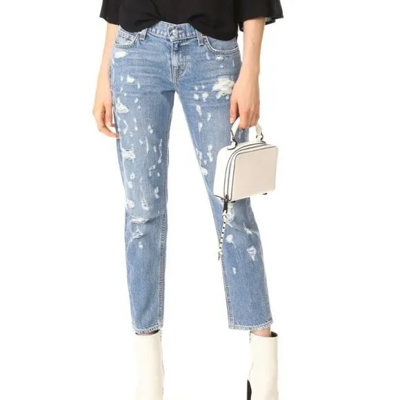 NEW DEREK LAM 10 CROSBY Mila Slim Girlfriend Jeans
          
      NWT