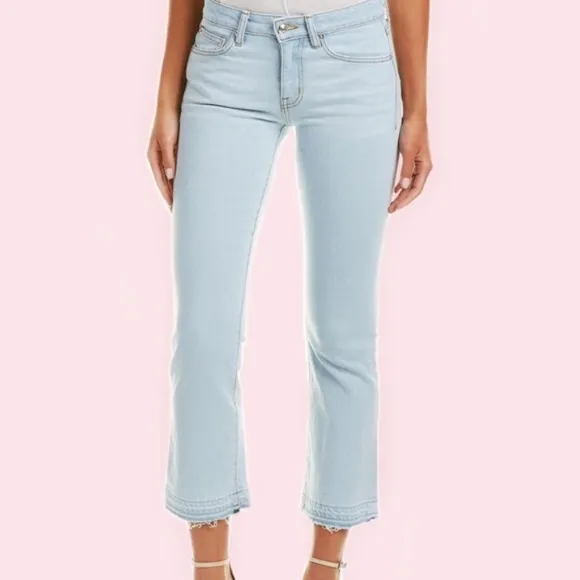 Derek Lam 10 Crosby Gia Midrise Cropped Flare Jean
          
      NWT