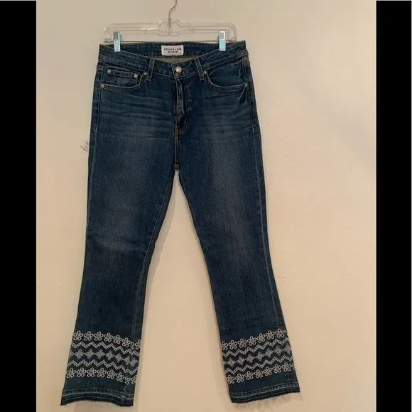 NWT Derek Lam Denim jeans embroidered
          
      NWT