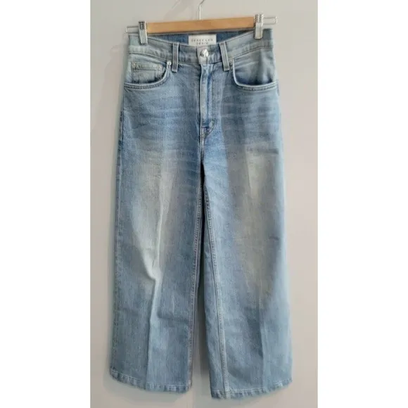 DEREK LAM DENIM "Dylan" High Rise Culotte Jeans Size 26 Light Wash EUC!!!