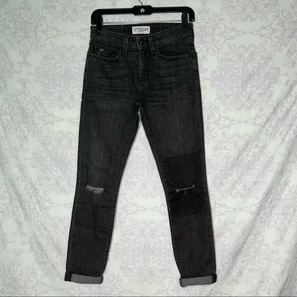 Derek Lam 10 Crosby Devi Authentic Skinny Distressed Jeans size 26
