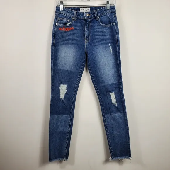 Derek Lam Denim Distressed Jeans