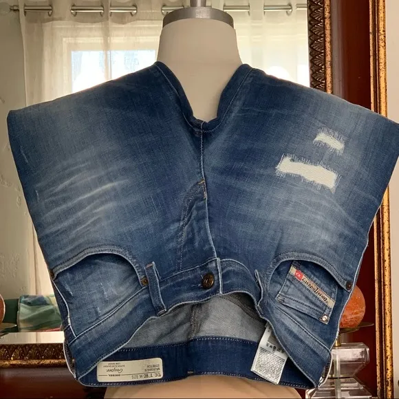 DIESEL INDUSTRY GRUPEE Super Slim Skinny Low Waist