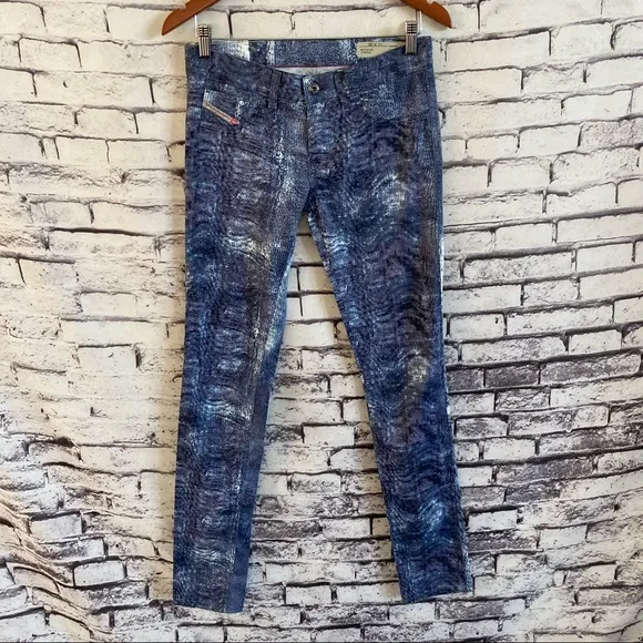 Diesel Jeans Livier-Sp Super Slim Jeggings SZ 26
