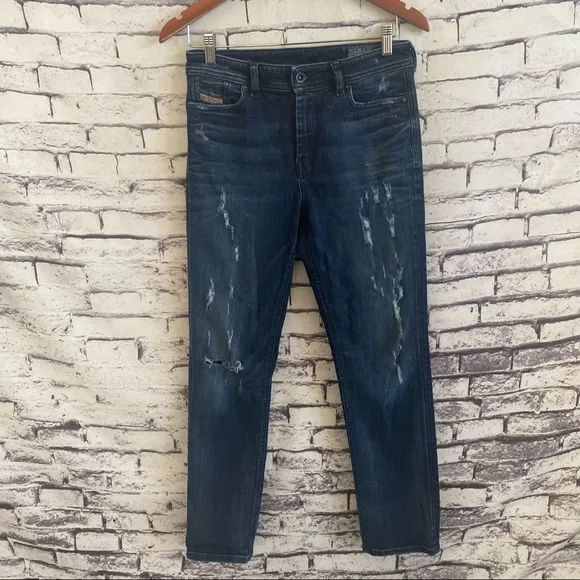 Diesel Reen Regular Straight Jeans 0844T SZ 26