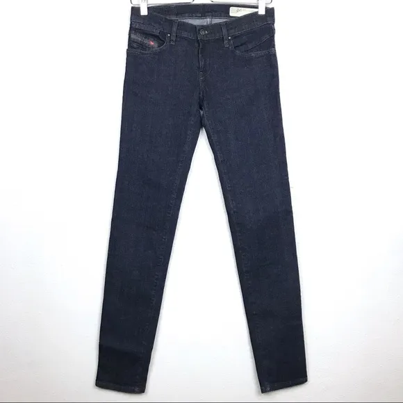 Diesel Getlegg Slim Skinny Dark Wash Jean 25x32