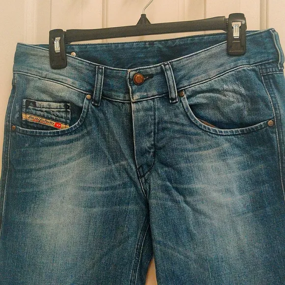 Diesel Jeans, Low Rise, Wide Leg