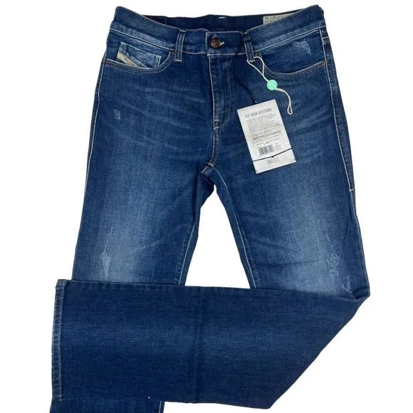 New Diesel Women Denim Blue Jeans BOOTZEE Casual Bootcut Leg Regular US 30 x 30
          
      Boutique