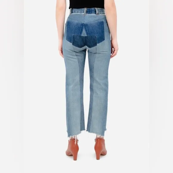 Vetements Reworked Biker Jeans