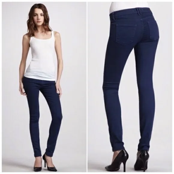VINCE Colored Skinny Jean in Atlantis