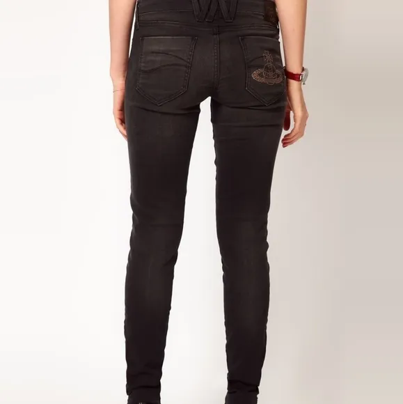 Rare Vivienne westwood x lee monroe Blue jeans sz. 25 Limited Edition