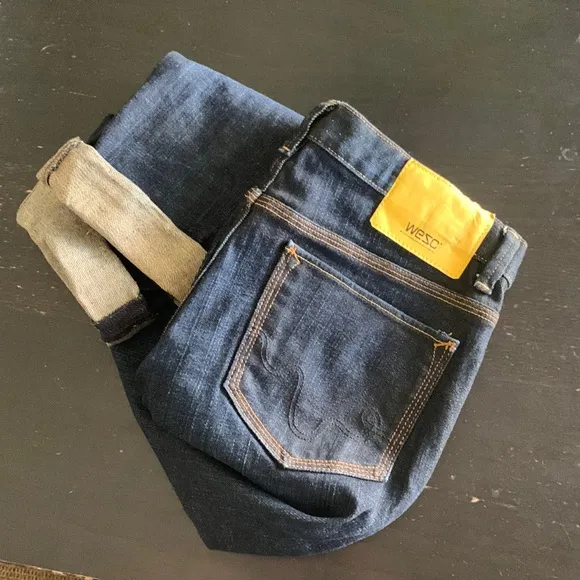 Excellent Pre-loved Wesc dark jeans
