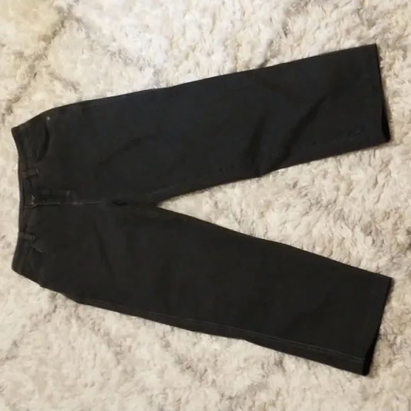 Woolrich women's size 8 cotton/spandex black jeans