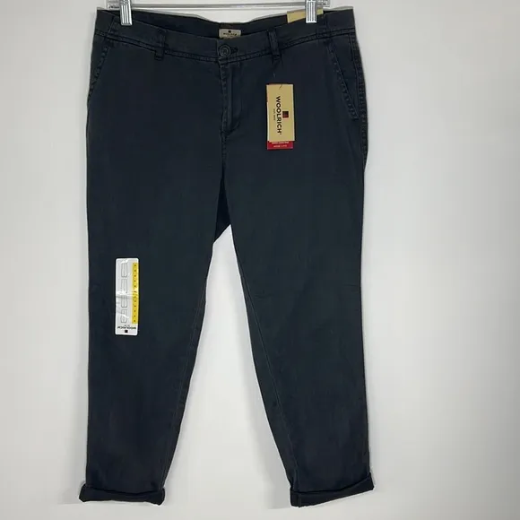 Woolrich Sunday Chino Pants Gray Sz 8 NWT
          
      NWT