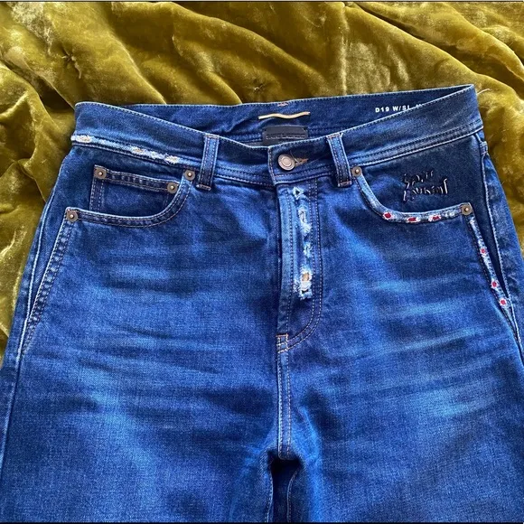 Saint Laurent High Waisted Jeans