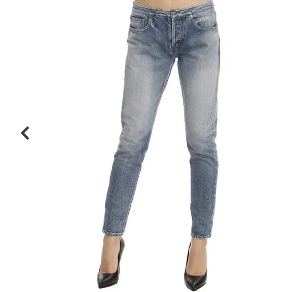 Saint Laurent boyfriend jeans size 26 authentic.
          
      NWT