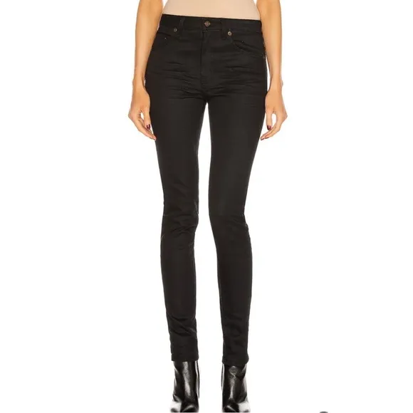 Saint Laurent Medium Waist Skinny Jean