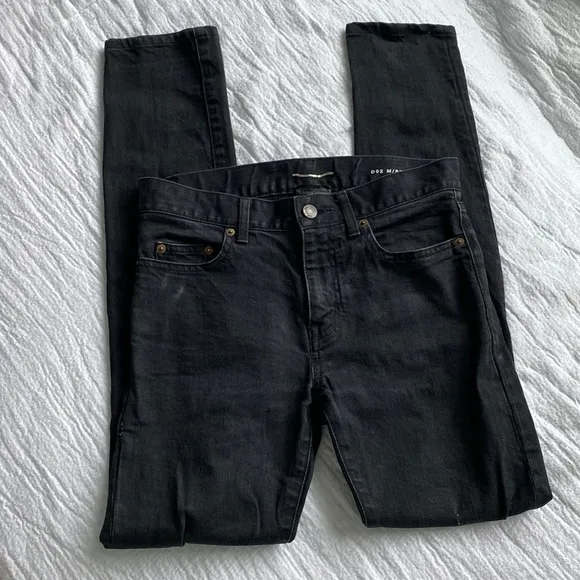SAINT Laurent Black Jeans