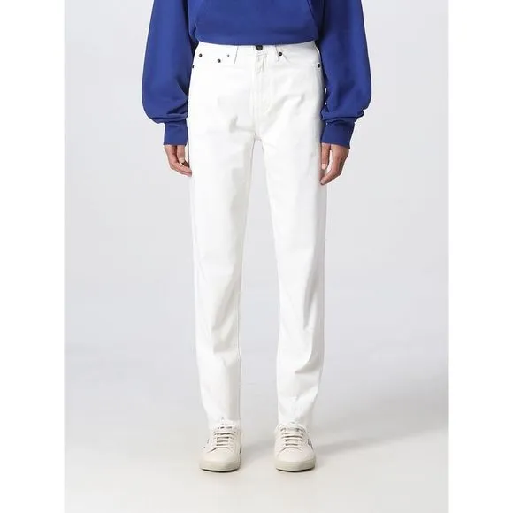 Saint Laurent Jeans Woman White
          
      NWT