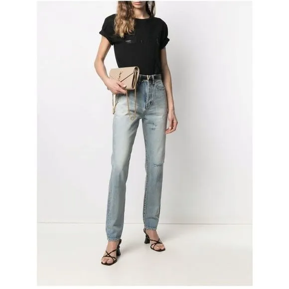 Saint Laurent Women's DENIM Jeans Women ClothingJeans
          
      NWT