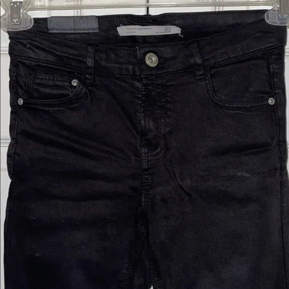 Zara Black Skinny Jeans size 02
