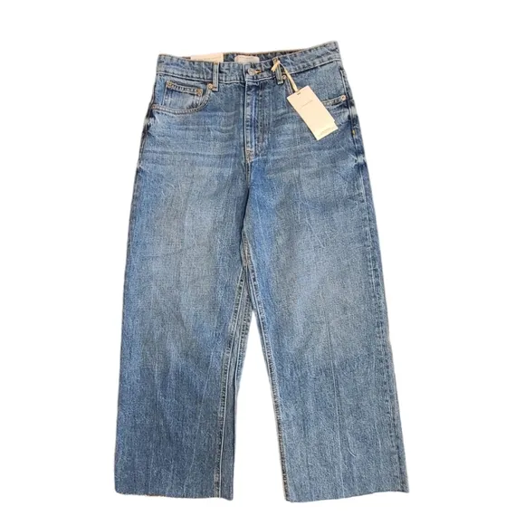 Zara Woman high waist Culotte / Capri Jeans,  size 4
          
      NWT