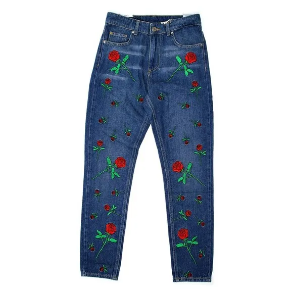 Zoe Karssen Janis Mid-Rise Boyfriend Jeans 26