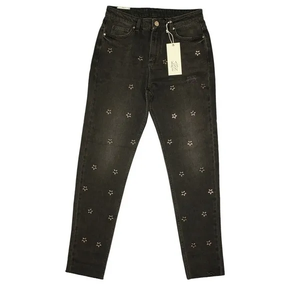 Zoe Karssen Janis Boyfriend Stars All Over Jeans