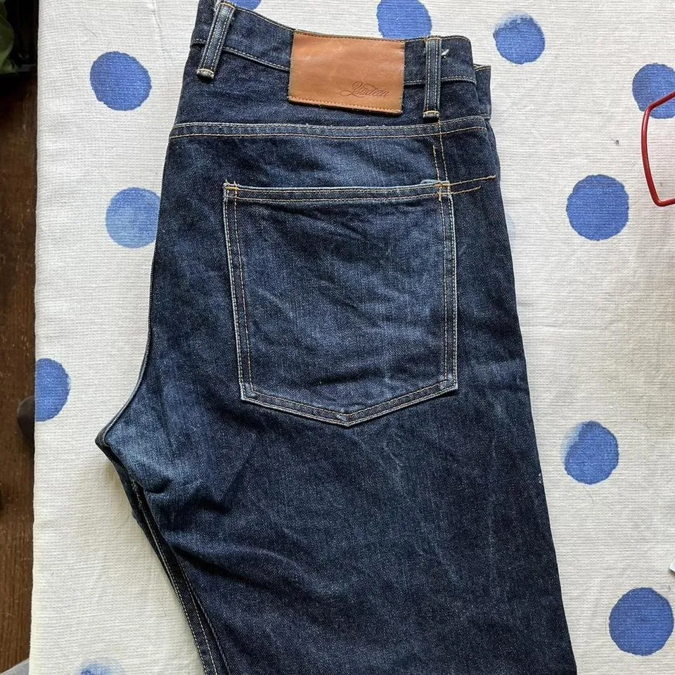 3sixteen Men's Navy and Blue Jeans