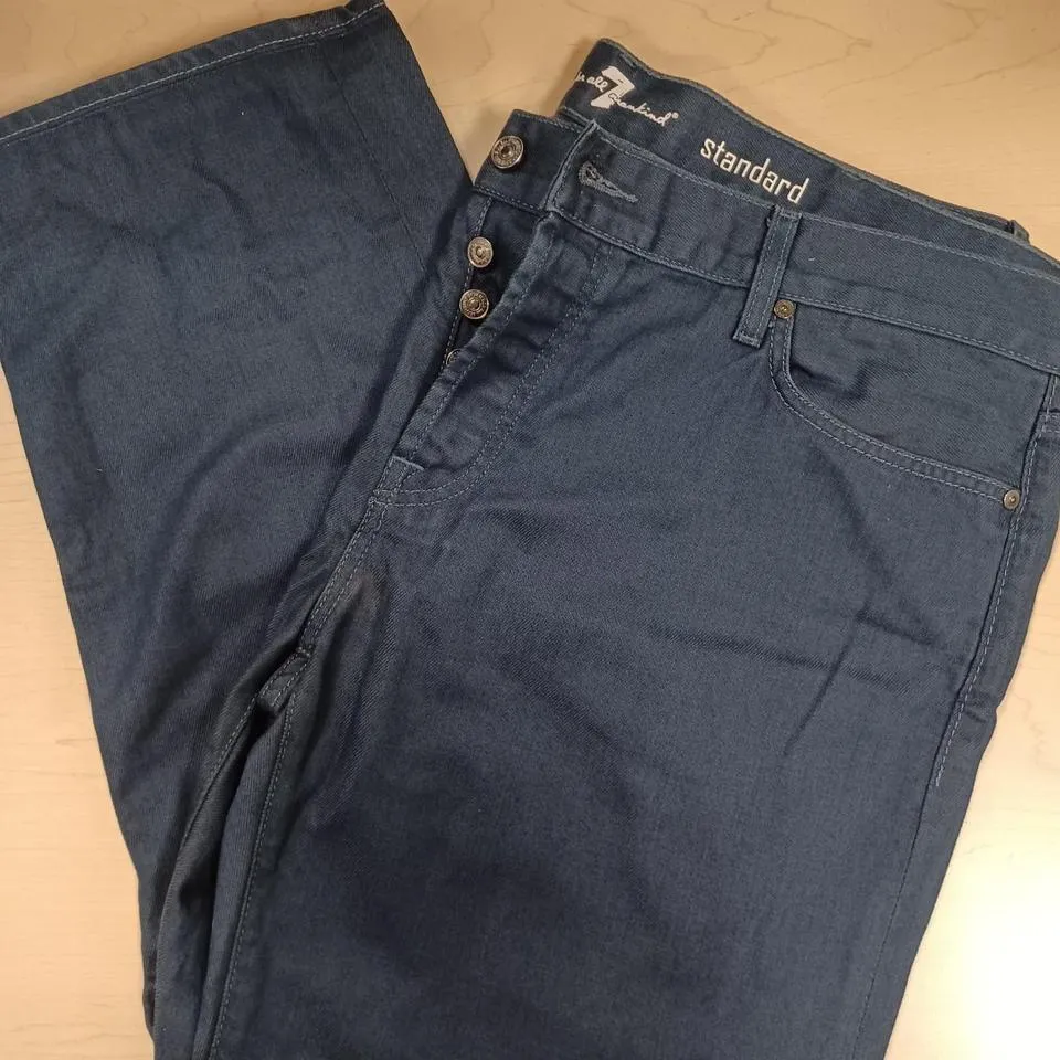 7 For All Mankind Men's Navy Jeans