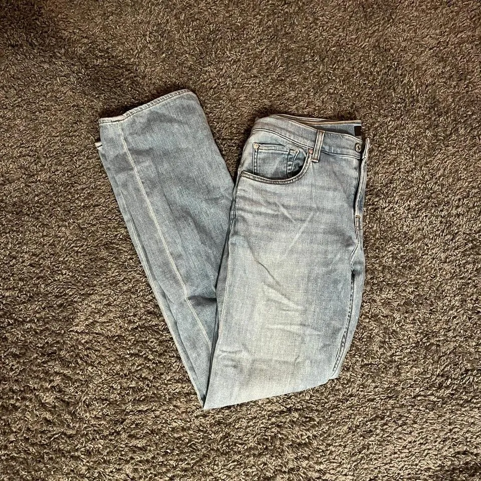 7 For All Mankind Men's Blue Jeans