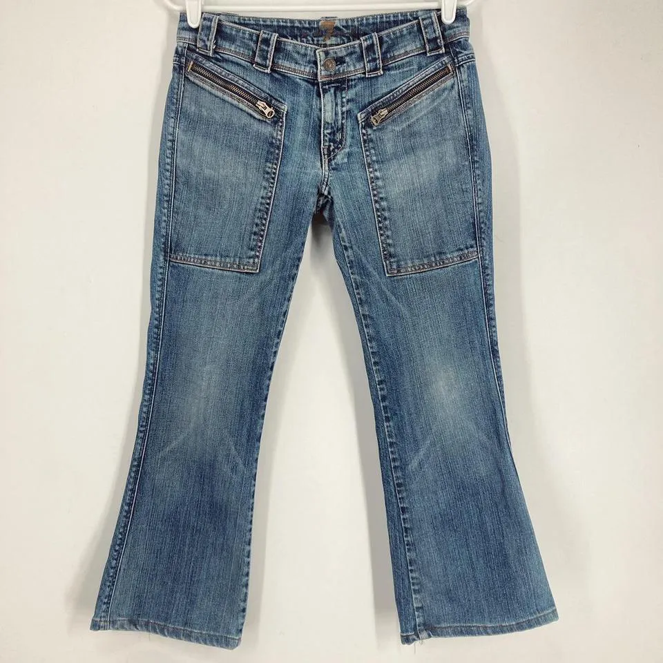 7 For All Mankind Men's Blue Jeans