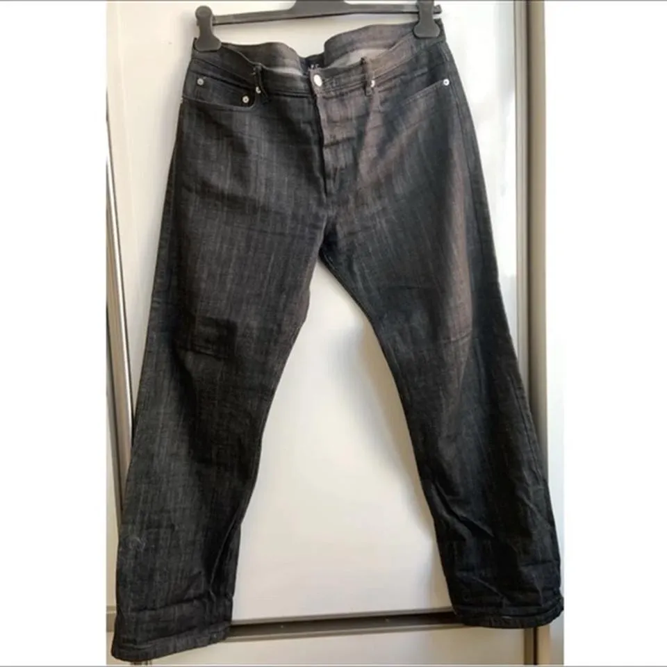 A.P.C. Men's Black Jeans