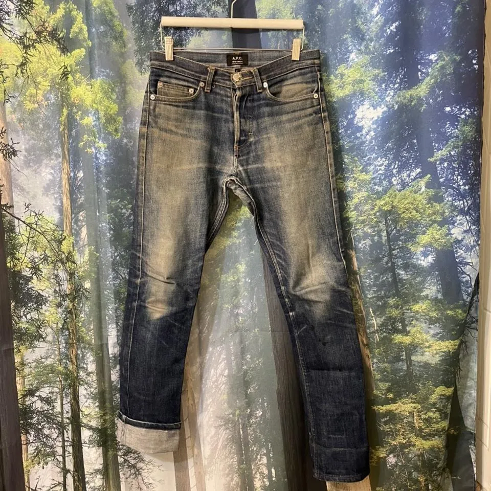 A.P.C. Men's Blue Jeans